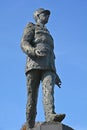 Charles De Gaulle statue President of France from 1958-1969,